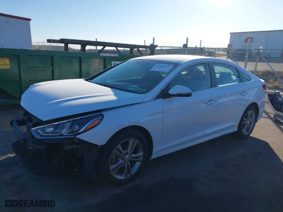 2018 Hyundai Sonata SEL with VIN 5NPE34AF2JH641288, listed as a IAAI auction lot 41244918 with 11,955 mi miles. Bid and sale history available at carsss.com. Image 2.