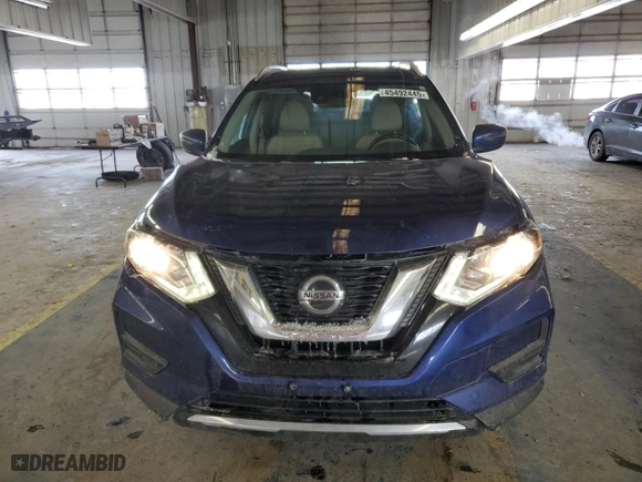 2020 Nissan Rogue SV with VIN JN8AT2MV9LW102271, listed as a Copart auction lot 45492445 with 113,206 mi miles and Salvage Title. Bid and sale history available at carsss.com. Image 5.