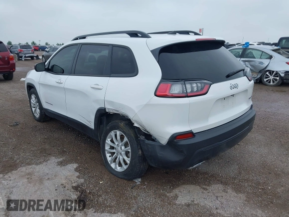 2022 Jeep Cherokee Latitude Lux with VIN 1C4PJLMX1ND535178, listed as a IAAI auction lot 42161237 with 42,468 mi miles and . Bid and sale history available at DreamBid. Image 3.