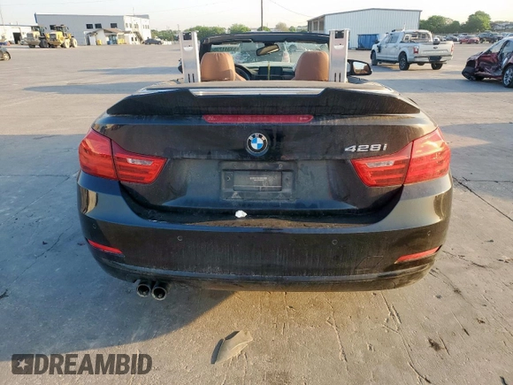 2016 BMW 4 Series 428i z VIN WBA3V7C57G5A27806, wystawiony jako Copart lot #53341735 z przebiegiem 77 381 mil mil oraz Szkoda całkowita • Salvage title. Historia ofert i sprzedaży dostępna na DreamBid. Obrazek 6.