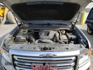 2017 GMC Canyon 4WD SLT with VIN 1GTP6DE13H1176973, listed as a Copart auction lot 46206954 with 99,050 mi miles and Salvage Title. Bid and sale history available at carsss.com. Image 12.