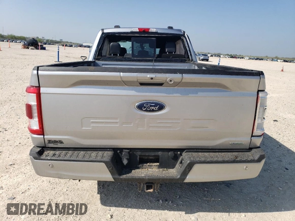 2021 Ford F-150 XL with VIN 1FTFW1E83MFA81785, listed as a Copart auction lot 50563085 with 0 mi miles and Salvage Title. Bid and sale history available at carsss.com. Image 6.