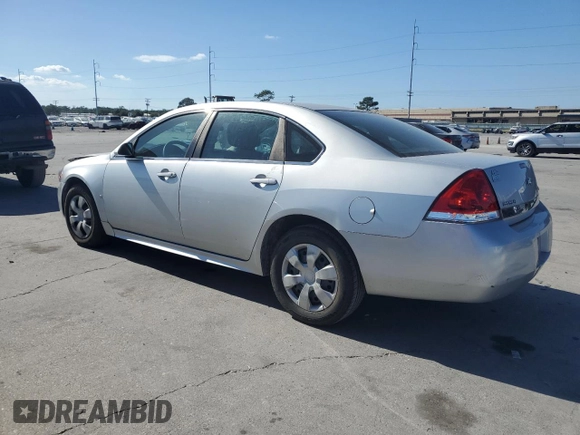 2010 Chevrolet Impala LS with VIN 2G1WA5EK5A1109387, listed as a Copart auction lot 44692075 with 93,072 mi miles and Clean Title. Bid and sale history available at DreamBid. Image 2.