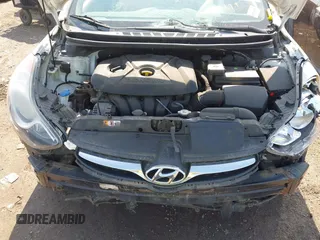2013 Hyundai Elantra GLS with VIN 5NPDH4AE6DH377775, listed as a IAAI auction lot 42394868 with 106,139 mi miles and . Bid and sale history available at DreamBid. Image 10.