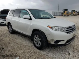 2013 Toyota Highlander with VIN 5TDZA3EH2DS045254, listed as a Copart auction lot 50244815 with 74,507 mi miles and Salvage Title. Bid and sale history available at carsss.com. Image 4.