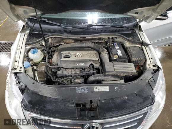 2010 Volkswagen CC Sport with VIN WVWMN7AN6AE551706, listed as a Copart auction lot 51645565 with 159,562 mi miles and Salvage Title. Bid and sale history available at carsss.com. Image 11.