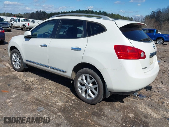 2012 Nissan Rogue S with VIN JN8AS5MT1CW270957, listed as a IAAI auction lot 41722364 with 159,614 mi miles. Bid and sale history available at carsss.com. Image 3.