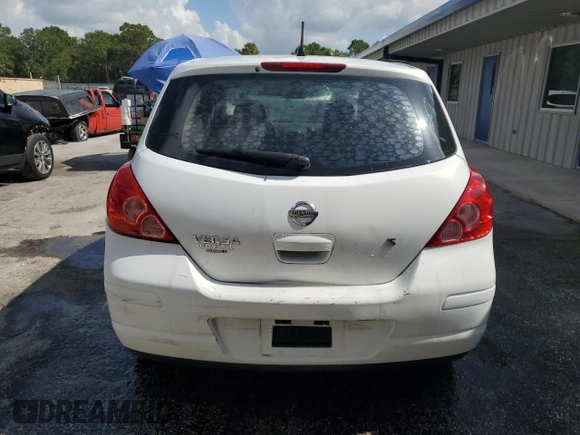2007 Nissan Versa S with VIN 3N1BC13E77L456008, listed as a Copart auction lot 58585505 with 150,004 mi miles and Salvage title. Bid and sale history available at DreamBid. Image 6.