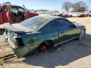 2000 Ford Mustang with VIN 1FAFP4043YF263744, listed as a Copart auction lot 46882165 with Not provided miles and Salvage title. Bid and sale history available at DreamBid. Image 3.