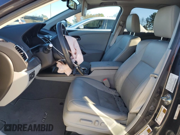 2016 Acura RDX Advance Pkg with VIN 5J8TB3H76GL009709, listed as a Copart auction lot 45685505 with 58,935 mi miles and Salvage Title. Bid and sale history available at carsss.com. Image 7.