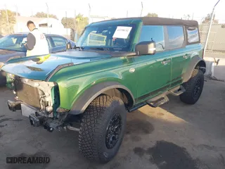 2024 Ford Bronco Wildtrak with VIN 1FMEE2BP2RLA25308, listed as a IAAI auction lot 41198152 with 7,410 mi miles. Bid and sale history available at carsss.com. Image 19.