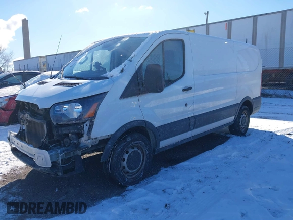2019 Ford Transit with VIN 1FTYE1YM7KKA23171, listed as a IAAI auction lot 41260744 with 114,715 mi miles and . Bid and sale history available at DreamBid. Image 16.