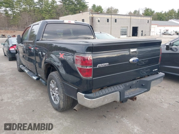 2010 Ford F-150 XL with VIN 1FTFW1EV9AFA80013, listed as a IAAI auction lot 42016166 with 157,414 mi miles. Bid and sale history available at carsss.com. Image 3.