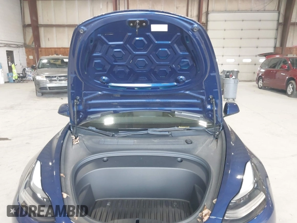 2022 Tesla Model 3 Long Range with VIN 5YJ3E1EB8NF255163, listed as a IAAI auction lot 42105451 with 40,166 mi miles and . Bid and sale history available at DreamBid. Image 10.