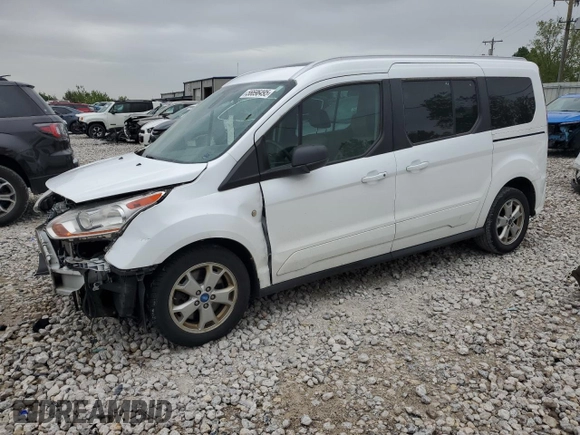 2016 Ford Transit Connect XLT z VIN NM0GE9F73G1241884, wystawiony jako Copart lot #56696495 z przebiegiem 131 929 mil mil oraz Czysty tytuł • Clean title. Historia ofert i sprzedaży dostępna na DreamBid. Obrazek 1.