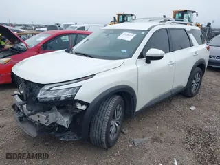 2022 Nissan Pathfinder SL with VIN 5N1DR3CA6NC248462, listed as a IAAI auction lot 41626219 with 49,375 mi miles. Bid and sale history available at carsss.com. Image 18.