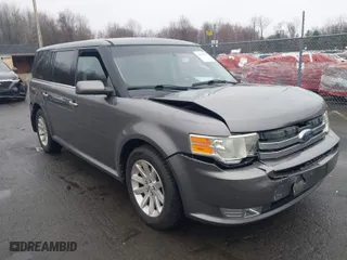2010 Ford Flex SEL with VIN 2FMGK5CC3ABA25076, listed as a IAAI auction lot 41912636 with 199,070 mi miles. Bid and sale history available at carsss.com. Image 1.
