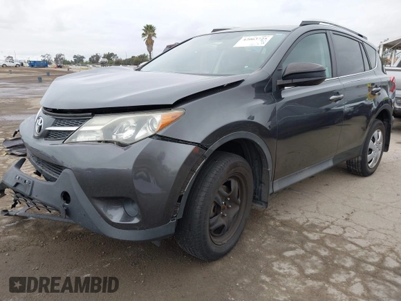 2015 Toyota RAV4 LE with VIN 2T3BFREVXFW277470, listed as a IAAI auction lot 42063725 with 119,122 mi miles. Bid and sale history available at carsss.com. Image 2.