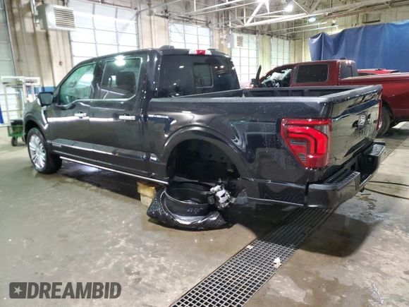 2024 Ford F-150 with VIN 1FTFW7LD6RFA43767, listed as a Copart auction lot 82417254 with 5,503 mi miles and Non repairable. Bid and sale history available at DreamBid. Image 2.