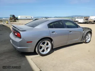 2013 Dodge Charger RT Plus with VIN 2C3CDXCTXDH661427, listed as a Copart auction lot 48746215 with 100,060 mi miles and Salvage Title. Bid and sale history available at carsss.com. Image 3.