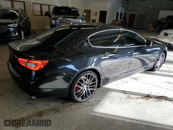 2016 Maserati Quattroporte S Q4 z VIN ZAM56RRA1G1173112, wystawiony jako Copart lot #88350615 z przebiegiem 59 309 mil mil oraz Czysty tytuł • Clean title. Historia ofert i sprzedaży dostępna na DreamBid. Obrazek 3.