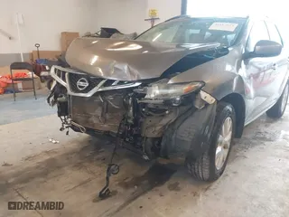 2011 Nissan Murano SL with VIN JN8AZ1MW1BW179880, listed as a IAAI auction lot 41617643 with 153,567 mi miles. Bid and sale history available at carsss.com. Image 6.