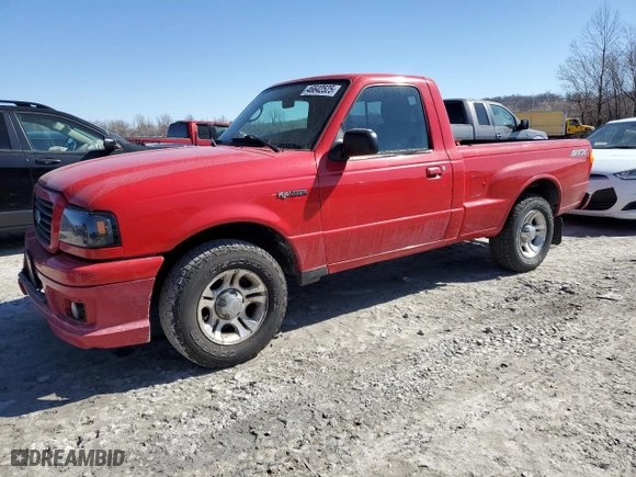 2005 Ford Ranger XL with VIN 1FTYR10U25PA95483, listed as a Copart auction lot 46642525 with 89,755 mi miles and Salvage Title. Bid and sale history available at carsss.com. Image 1.