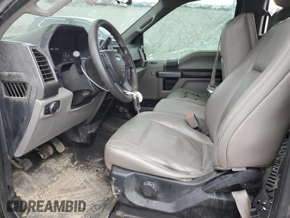 2017 Ford F-150 XL with VIN 1FTEW1EG6HFB05408, listed as a Copart auction lot 48661855 with 231,162 mi miles and Salvage Title. Bid and sale history available at carsss.com. Image 7.