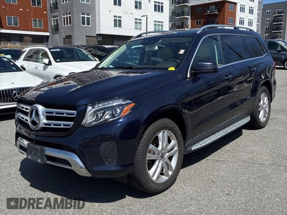 2017 Mercedes-Benz GLS with VIN 4JGDF6EE9HA963228, listed as a Copart auction lot 55315025 with 145,176 mi miles and Clean Title. Bid and sale history available at carsss.com. Image 1.