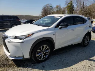 2016 Lexus NX 200t with VIN JTJBARBZ8G2068032, listed as a Copart auction lot 50406725 with 117,721 mi miles and Salvage Title. Bid and sale history available at carsss.com. Image 1.