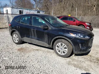 2022 Ford Escape S with VIN 1FMCU9F67NUA05967, listed as a Copart auction lot 48883085 with 55,799 mi miles and Salvage title. Bid and sale history available at DreamBid. Image 4.