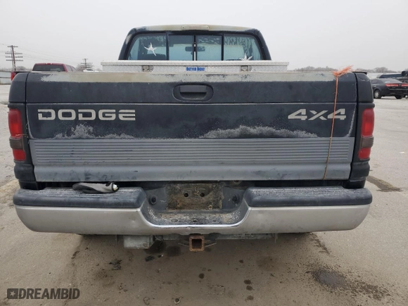 1995 Dodge Ram 1500 with VIN 1B7HF16Z2SS280900, listed as a Copart auction lot 43546925 with 219,274 mi miles and Salvage Title. Bid and sale history available at carsss.com. Image 6.