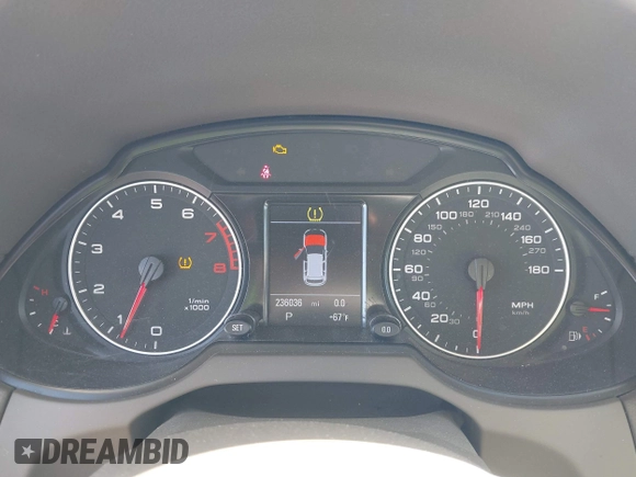 2010 Audi Q5 Prestige with VIN WA1VKAFP4AA090916, listed as a IAAI auction lot 41959624 with 236,036 mi miles and . Bid and sale history available at DreamBid. Image 7.