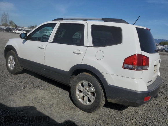 2009 Kia Borrego EX with VIN KNDJH741195016118, listed as a Copart auction lot 50418995 with 176,968 mi miles and Salvage Title. Bid and sale history available at carsss.com. Image 2.