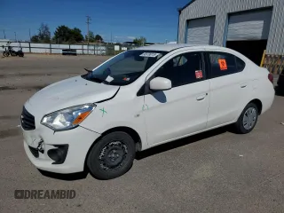 2017 Mitsubishi Mirage ES z VIN ML32F3FJ2HH003054, wystawiony jako Copart lot #55976015 z przebiegiem 80 489 mil mil oraz Szkody całkowita. Historia ofert i sprzedaży dostępna na DreamBid. Obrazek 1.