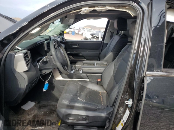 2023 Toyota Tundra Limited Hybrid with VIN 5TFJC5DB1PX039251, listed as a Copart auction lot 66027024 with 11,583 mi miles and Salvage title. Bid and sale history available at DreamBid. Image 7.