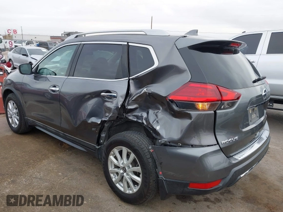 2017 Nissan Rogue SV with VIN 5N1AT2MT6HC842083, listed as a IAAI auction lot 41260224 with 64,013 mi miles. Bid and sale history available at carsss.com. Image 6.