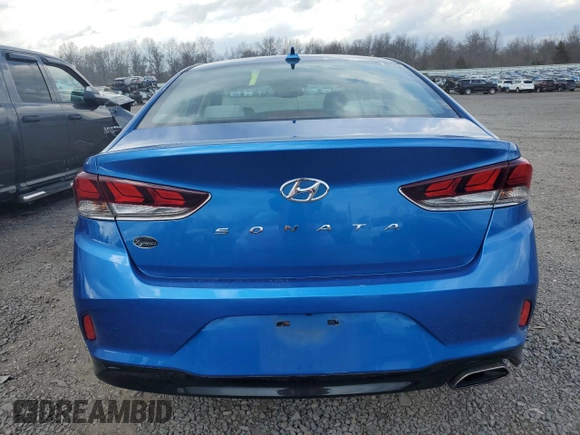 2018 Hyundai Sonata SEL with VIN 5NPE34AFXJH618485, listed as a Copart auction lot 50885105 with 70,569 mi miles and Salvage Title. Bid and sale history available at DreamBid. Image 6.