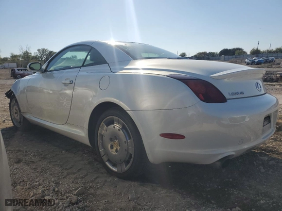 2004 Lexus SC 430 with VIN JTHFN48Y640054436, listed as a Copart auction lot 78467484 with 0 mi miles and Salvage Title. Bid and sale history available at carsss.com. Image 2.