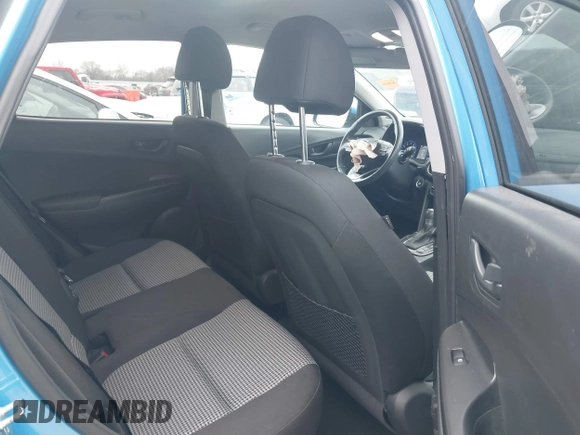 2020 Hyundai Kona SEL with VIN KM8K22AA2LU474451, listed as a IAAI auction lot 41707366 with 40,329 mi miles. Bid and sale history available at carsss.com. Image 8.