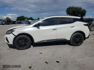 2024 Nissan Murano SV with VIN 5N1AZ2BJ9RC105476, listed as a Copart auction lot 74907784 with 524 mi miles and Salvage Title. Bid and sale history available at carsss.com. Image 1.