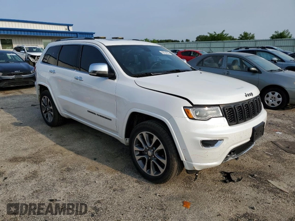 2017 Jeep Grand Cherokee Overland with VIN 1C4RJFCG6HC750819, listed as a Copart auction lot 59764325 with 108,295 mi miles and Clean title. Bid and sale history available at DreamBid. Image 4.