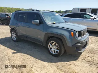 2018 Jeep Renegade Latitude with VIN ZACCJABBXJPJ51287, listed as a Copart auction lot 52385515 with 85,346 mi miles and Salvage Title. Bid and sale history available at DreamBid. Image 4.