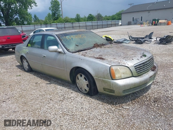 2005 Cadillac DeVille z VIN 1G6KD54Y25U147188, wystawiony jako IAAI lot #42421182 z przebiegiem Nie podano mil oraz . Historia ofert i sprzedaży dostępna na DreamBid. Obrazek 1.
