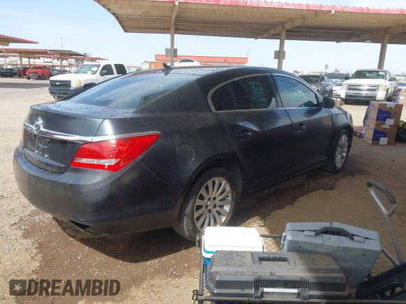 2014 Buick LaCrosse Leather with VIN 1G4GB5G39EF288087, listed as a IAAI auction lot 41897156 with 156,413 mi miles. Bid and sale history available at carsss.com. Image 4.