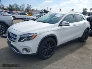 2019 Mercedes-Benz GLA with VIN WDCTG4EB3KU017732, listed as a IAAI auction lot 41499874 with 46,519 mi miles. Bid and sale history available at carsss.com. Image 2.