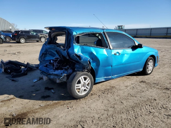 2007 Ford Focus S z VIN 1FAFP31N77W244856, wystawiony jako Copart lot #88972705 z przebiegiem Nie podano mil oraz Szkoda całkowita • Salvage title. Historia ofert i sprzedaży dostępna na DreamBid. Obrazek 3.