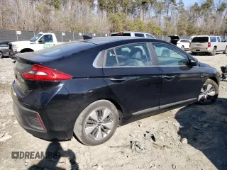 2019 Hyundai Ioniq Limited with VIN KMHC75LDXKU182883, listed as a Copart auction lot 46660655 with 119,968 mi miles and Salvage Title. Bid and sale history available at DreamBid. Image 3.