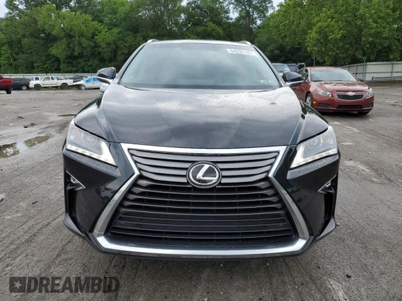 2016 Lexus RX 350 with VIN 2T2BZMCA2GC044863, listed as a Copart auction lot 64636105 with 42,158 mi miles and Salvage title. Bid and sale history available at DreamBid. Image 5.