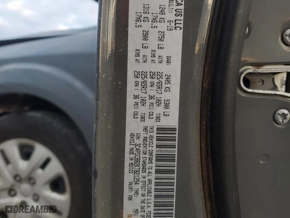 2019 Dodge Journey SE with VIN 3C4PDCBB2KT821254, listed as a Copart auction lot 43277285 with 85,639 mi miles and Salvage Title. Bid and sale history available at carsss.com. Image 16.
